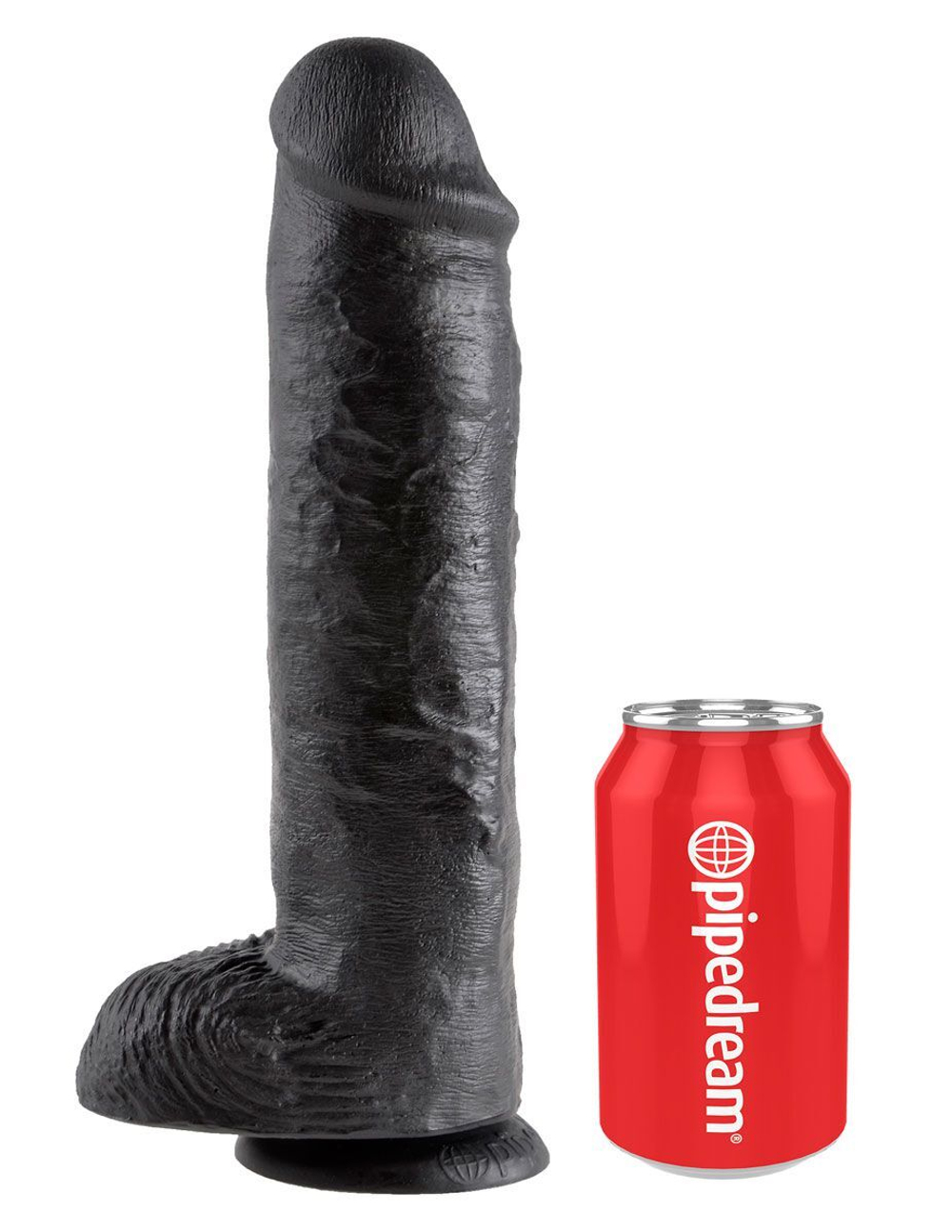 Реалистичный фаллоимитатор на присоске 11 cock with balls