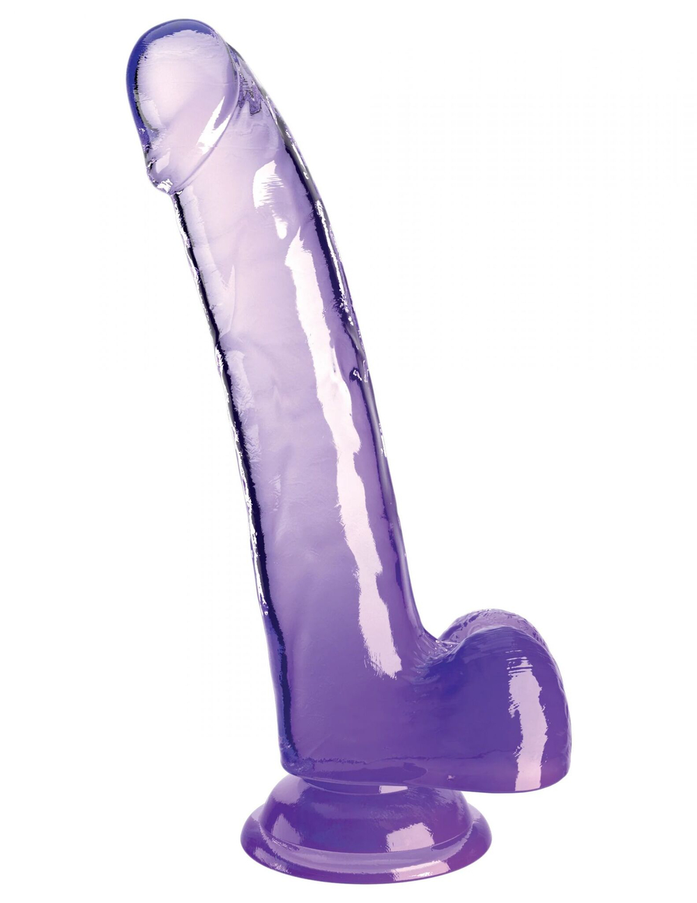 Фаллоимитатор с мошонкой на присоске 9’’ cock with balls - 24,8 см.