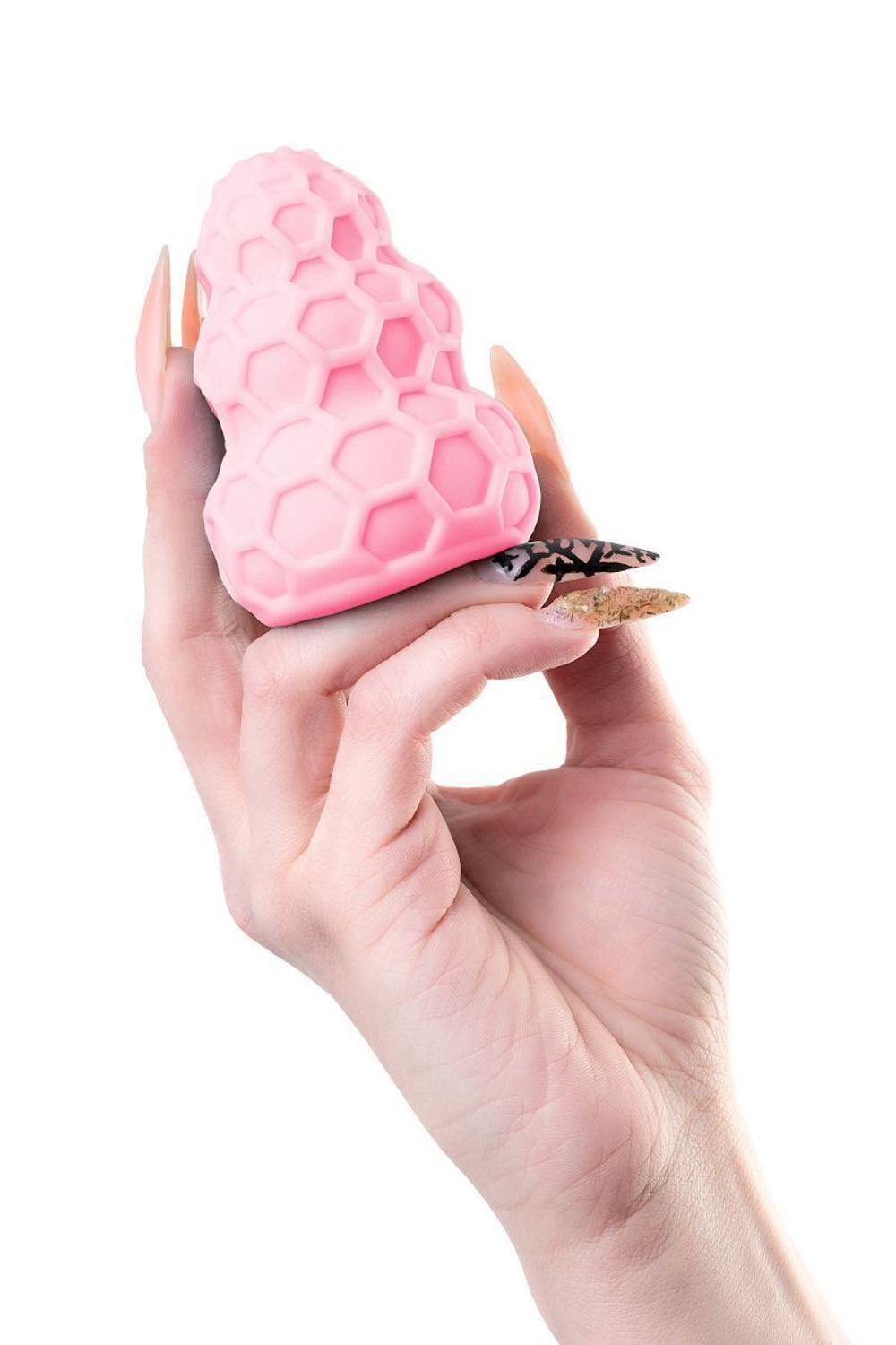 Рельефное наслаждение для мужчин Pink Pleasure Egg Flaff