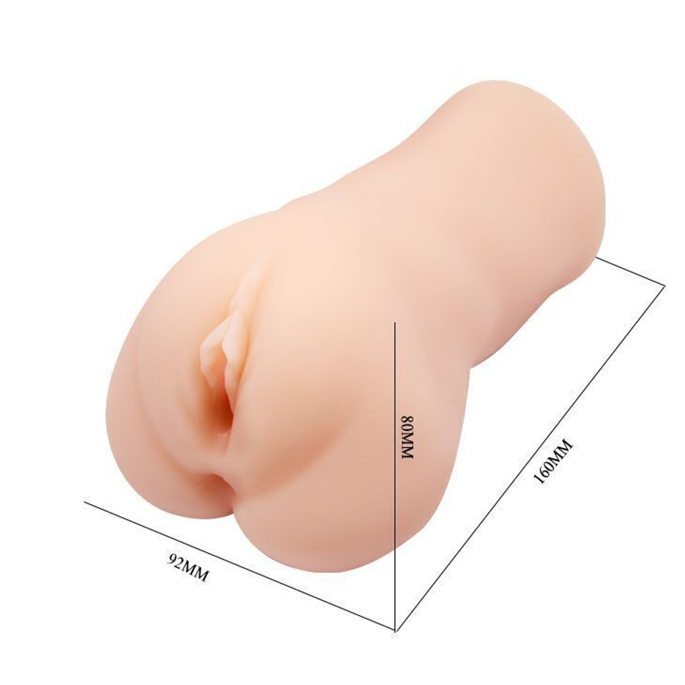 Реалистичная мягкая вагина с вибрацией Rocket Pussy Nadya