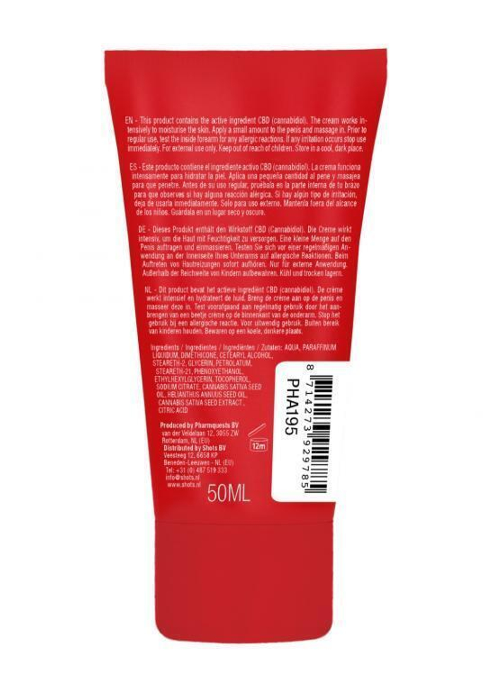 Крем для мастурбации для мужчин Cbd From Amsterdam Masturbation Cream For Him - 50 мл.