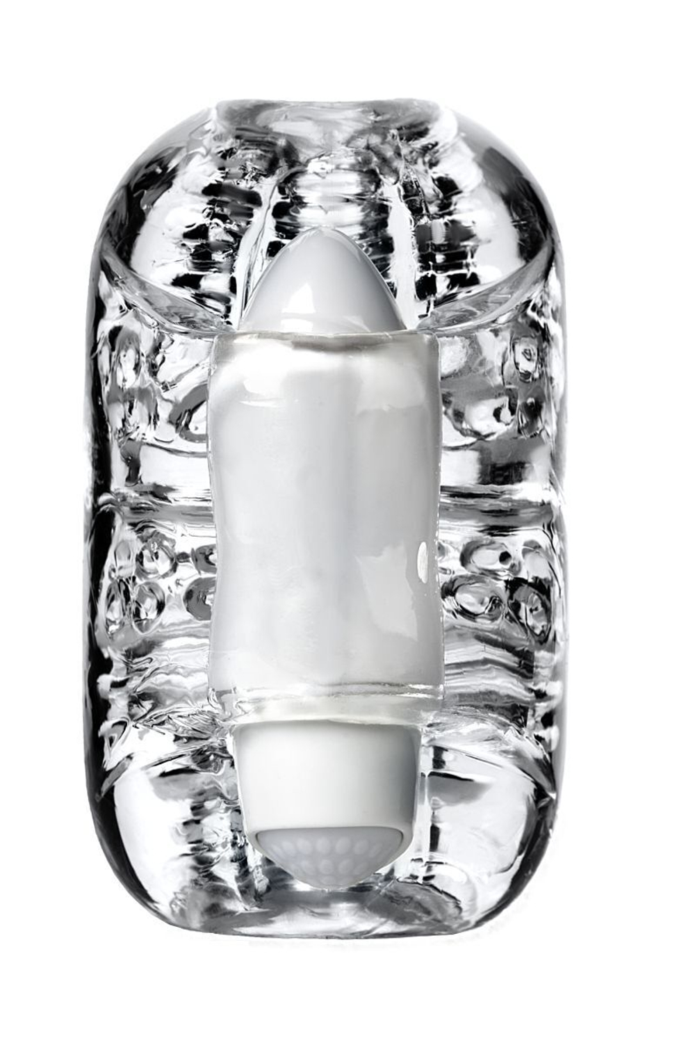 Прозрачный мастурбатор lingam khani