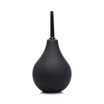 Черный анальный душ thin tip enema bulb