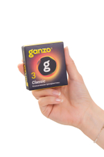 Классические презервативы с обильной смазкой ganzo classic