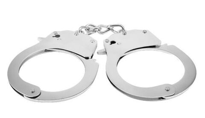 Металлические наручники luv punish cuffs