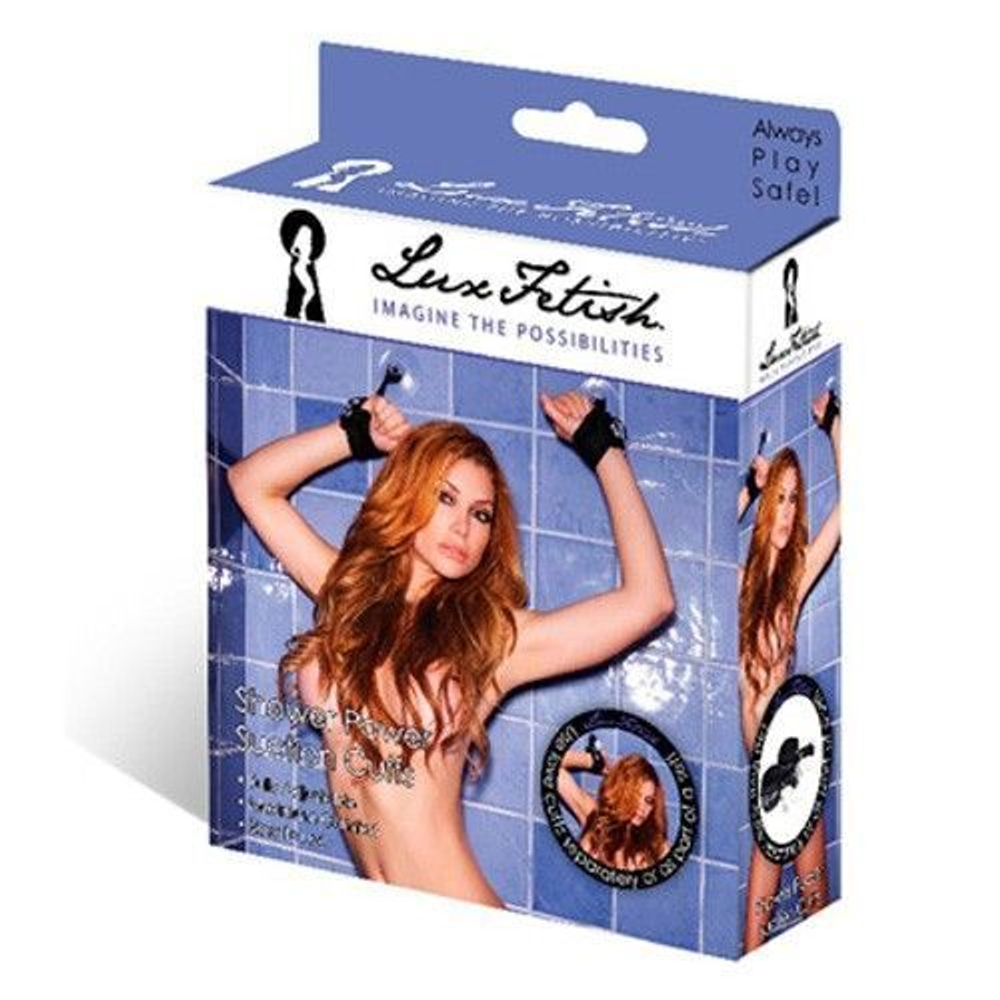 Наручники с присосками sexy suction