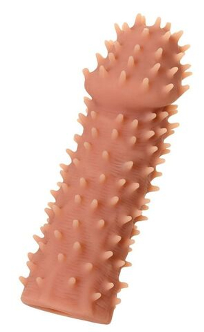 Насадка на фаллос с шипами extreme sleeve 007 m-size - 14,7 см.