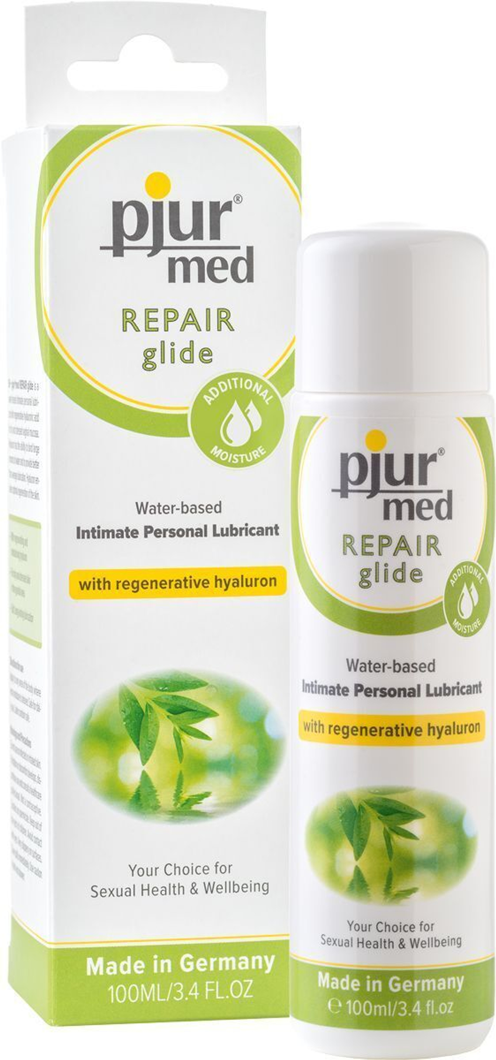 Регенирирующий лубрикант с гиалуроновой кислотой Pjur Med Repair Glide - 100 мл.