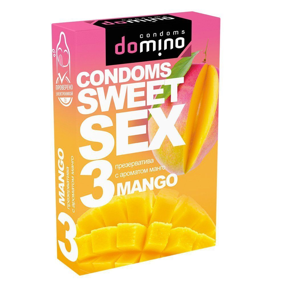 Презервативы для орального секса Domino Sweet Sex с ароматом