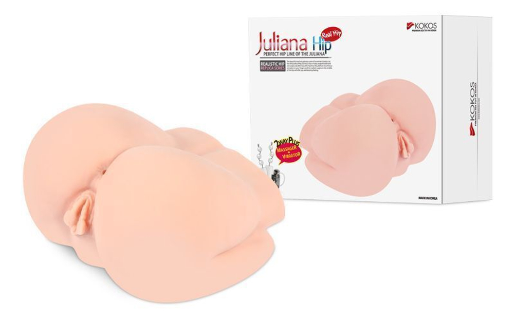 Реалистичный полуторс с вибрацией Desire Juliana