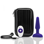 Анальная вибропробка с 3 источниками вибрации TRIO REMOTE CONTROL PLUG - 13,5 см.