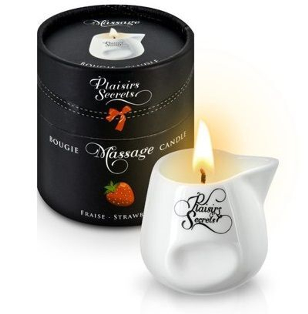 Массажная свеча plaisir secret bougie massage с ароматом