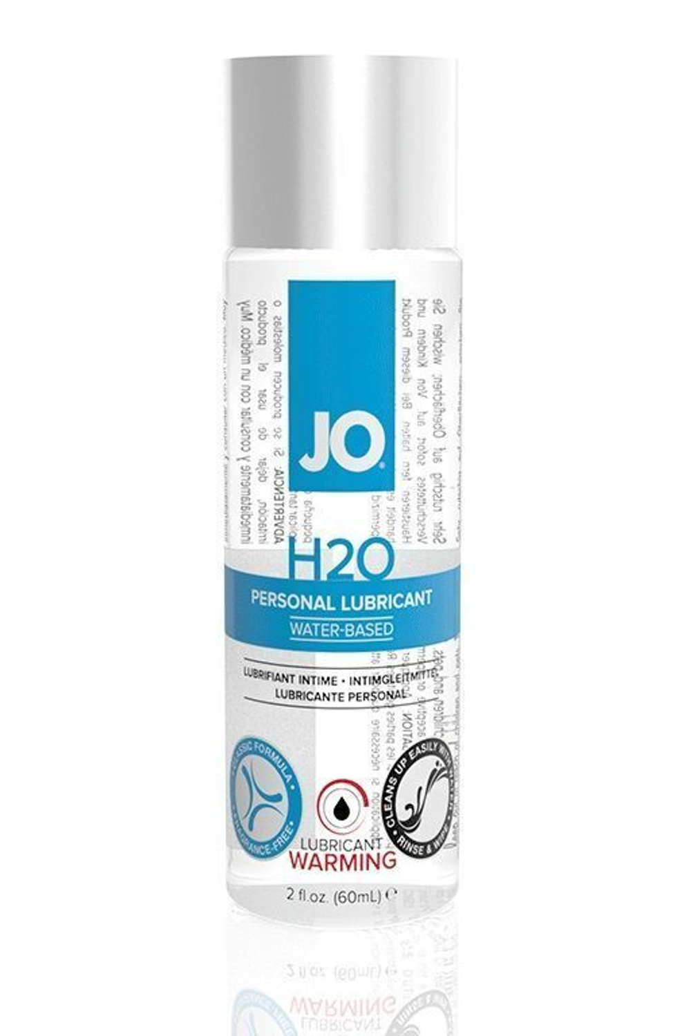 Возбуждающий лубрикант на водной основе JO Personal Lubricant H2O Warming