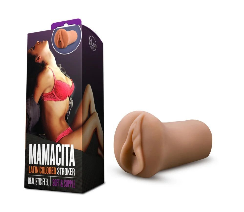 Мягкая реалистичная вагина с вибрацией Mamacita-X.