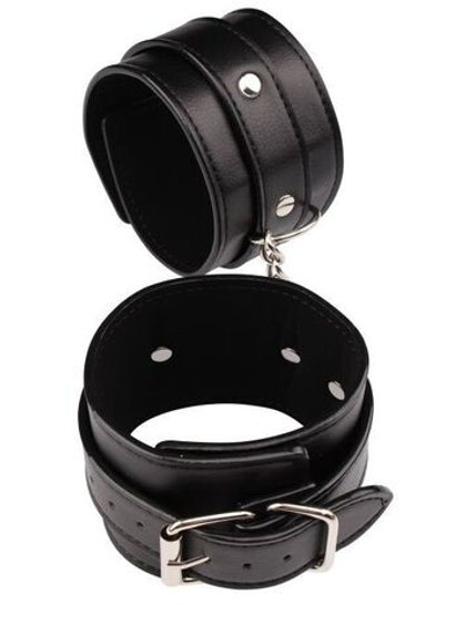 Черные оковы classic ankle cuffs