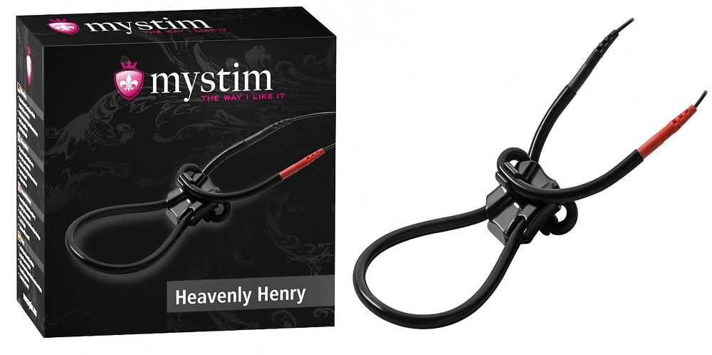 Эрекционное лассо для электростимуляции heavenly henry