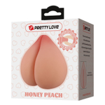 Реалистичный телесный мастурбатор с нежной текстурой Honey Peach