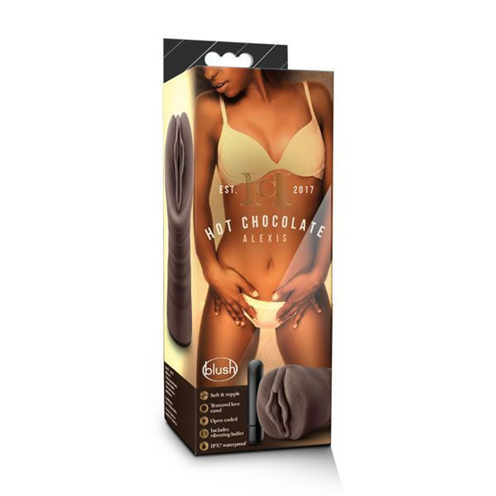 Мягкий реалистичный мастурбатор Alexis Delight-Brown