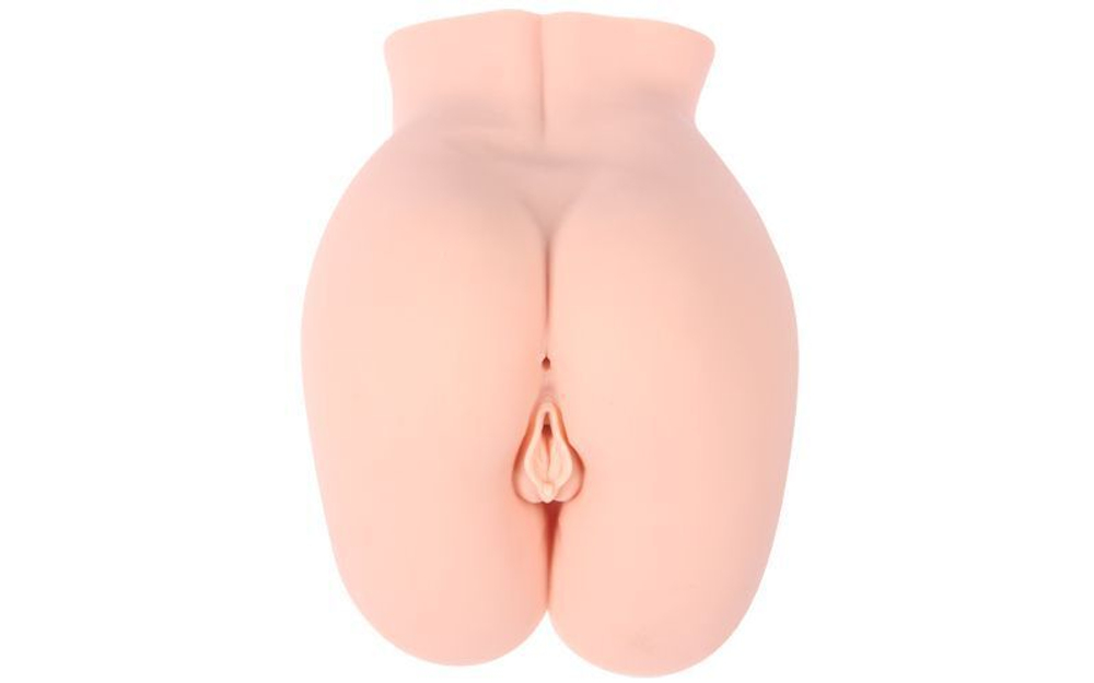 Реалистичный мастурбатор с вибрацией и ротацией Hera Big Hip