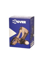 Дымчатая насадка на пенис toyfa xlover с вибропулей