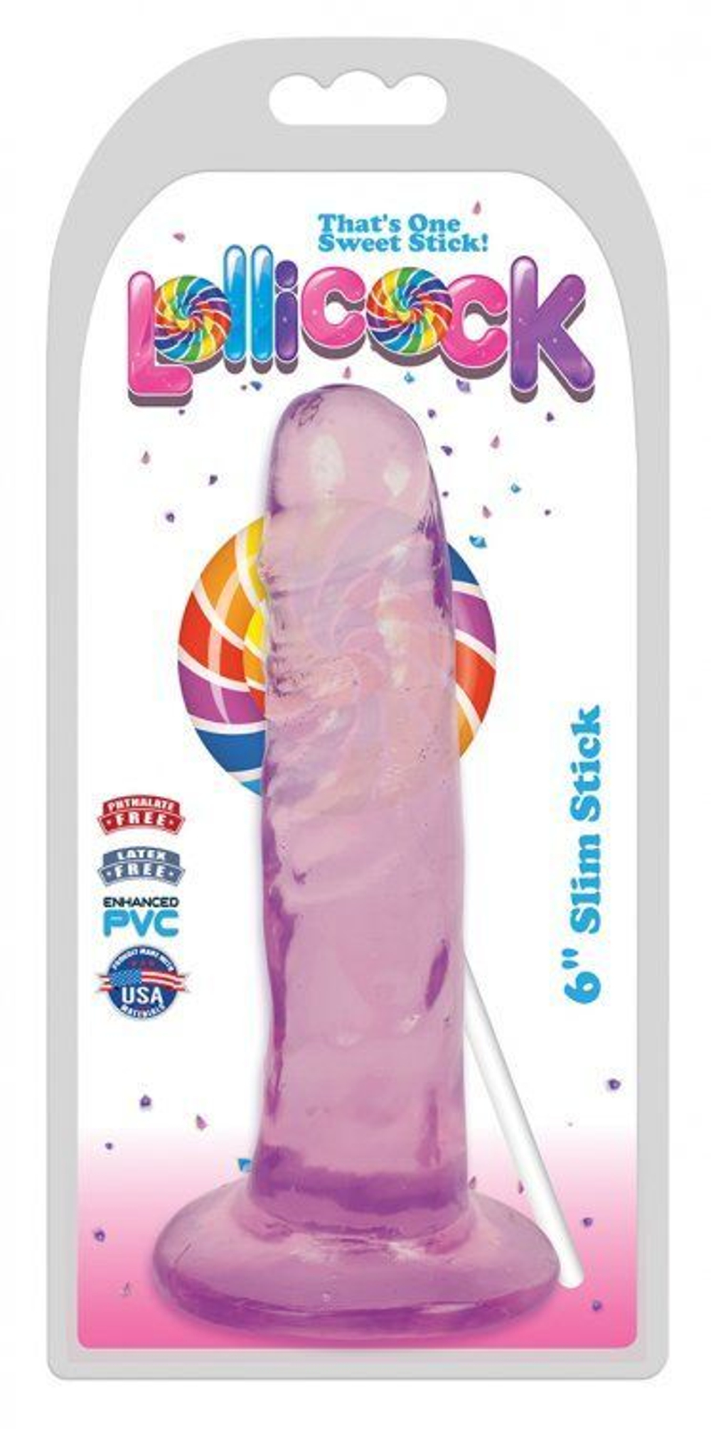 Фаллоимитатор slim stick dildo - 15,2 см.
