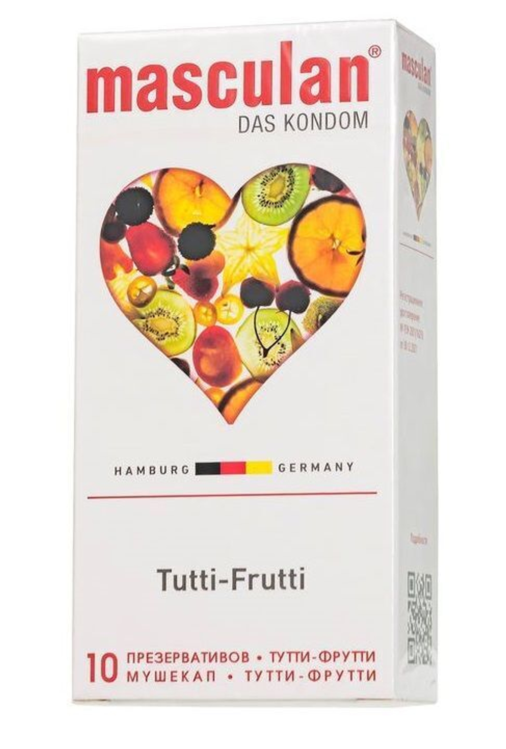 Презервативы Masculan Tutti-Frutti с фруктовым ароматом