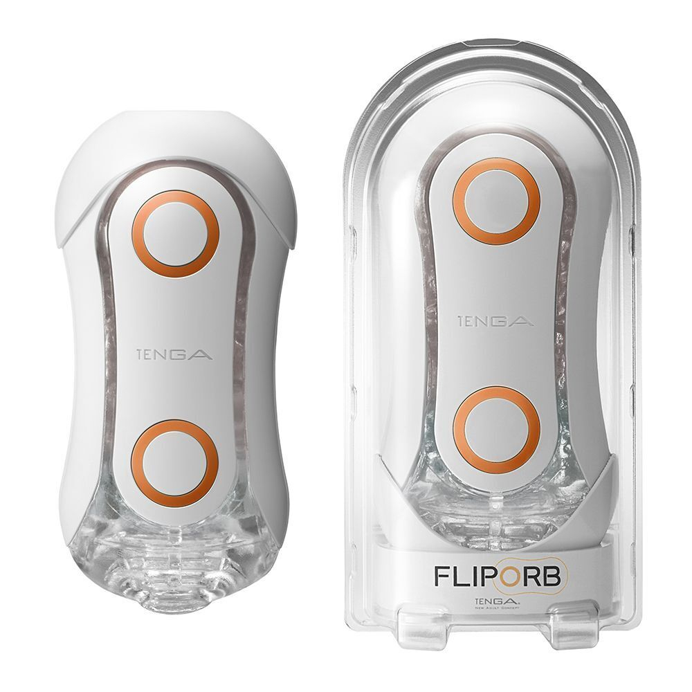 Мастурбатор tenga flip orb orange crash