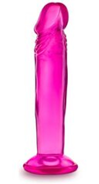 Анальный фаллоимитатор sweet n small 6 inch dildo with suction cup - 16,5 см.