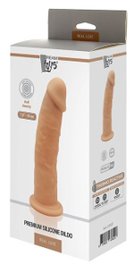 Реалистичный фаллоимитатор dildo 7.5inch black - 19 см.