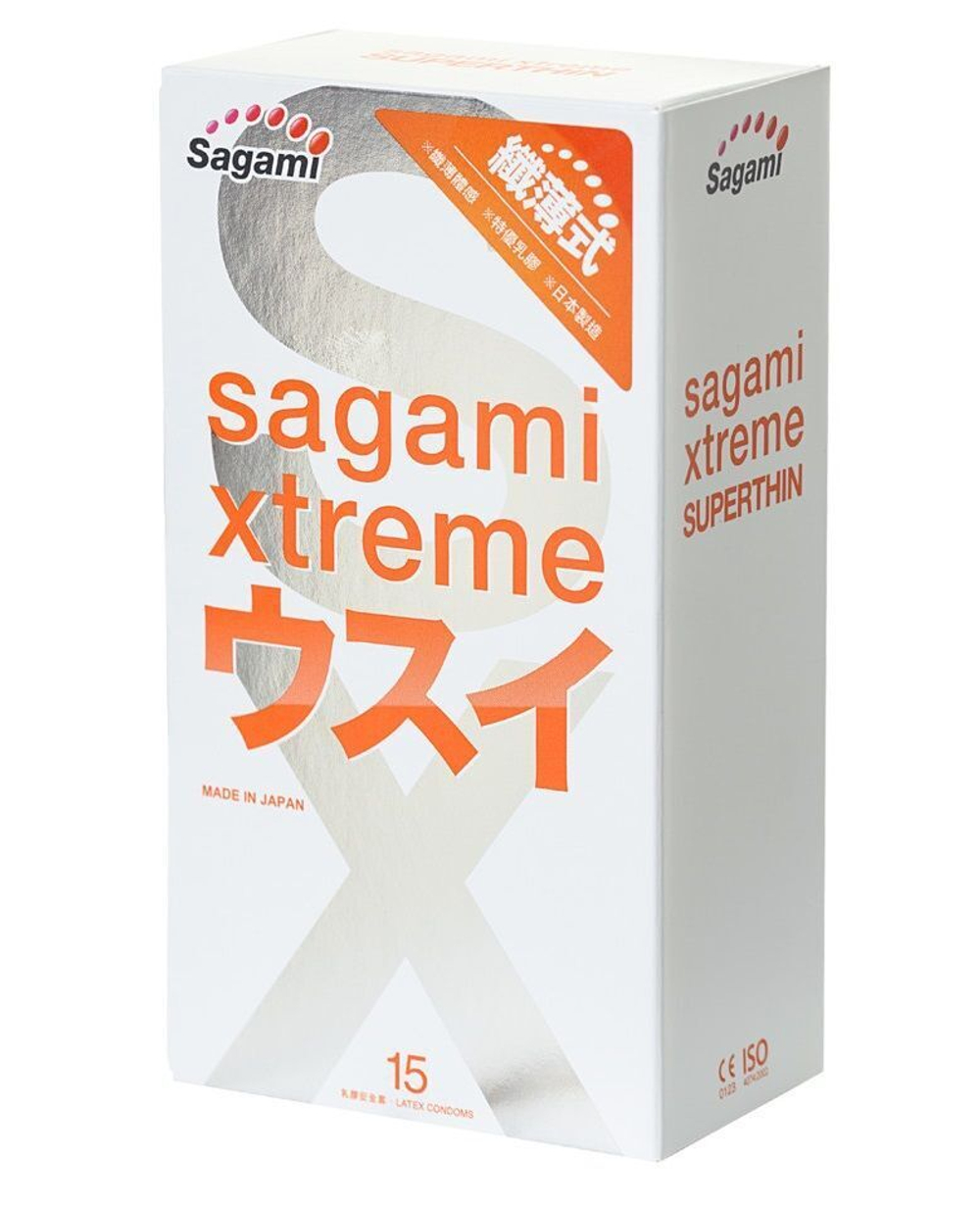 Ультратонкие презервативы Sagami Xtreme Superthin