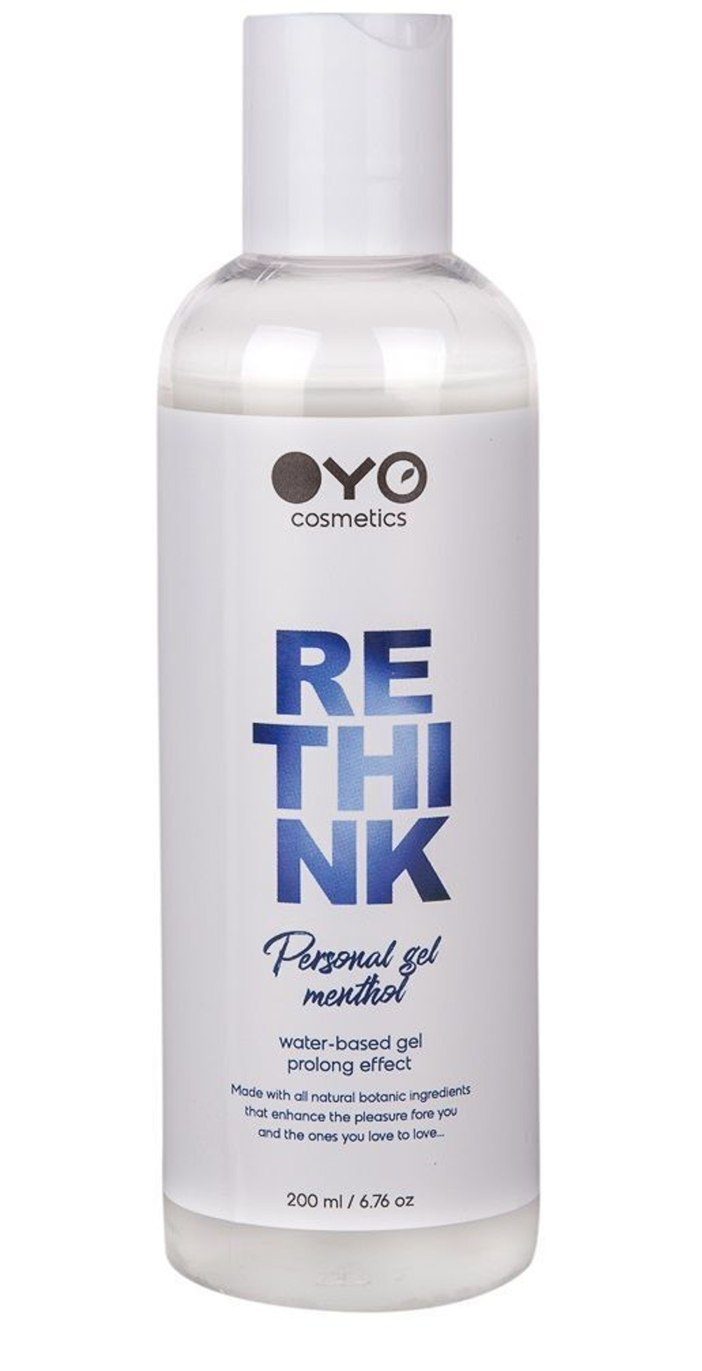 Интимная смазка на водной основе с пролонгирующим эффектом Oyo Personal Gel Menthol
