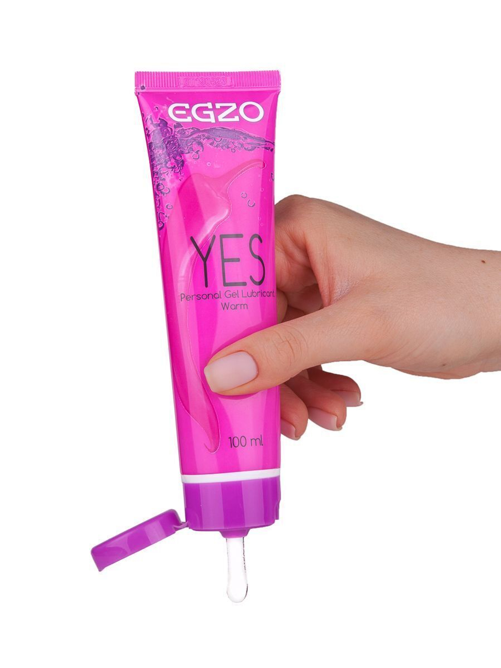 Согревающий лубрикант на водной основе Egzo Yes