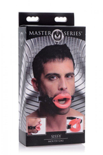 Кляп в форме губ sissy mouth gag