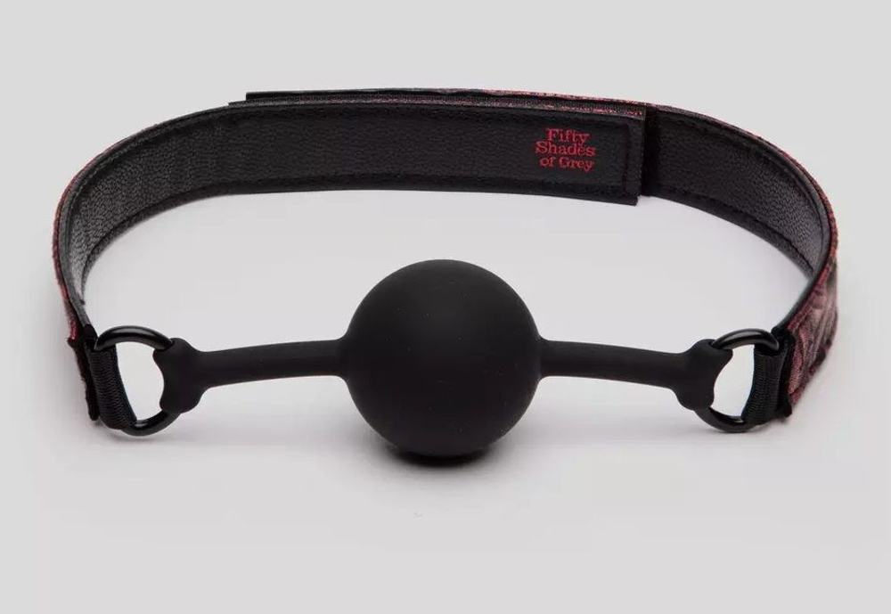 Кляп-шар на двусторонних ремешках reversible silicone ball gag