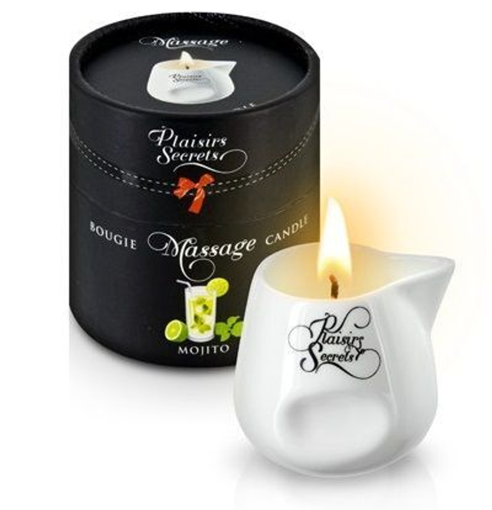 Массажная свеча plaisir secret bougie massage с ароматом