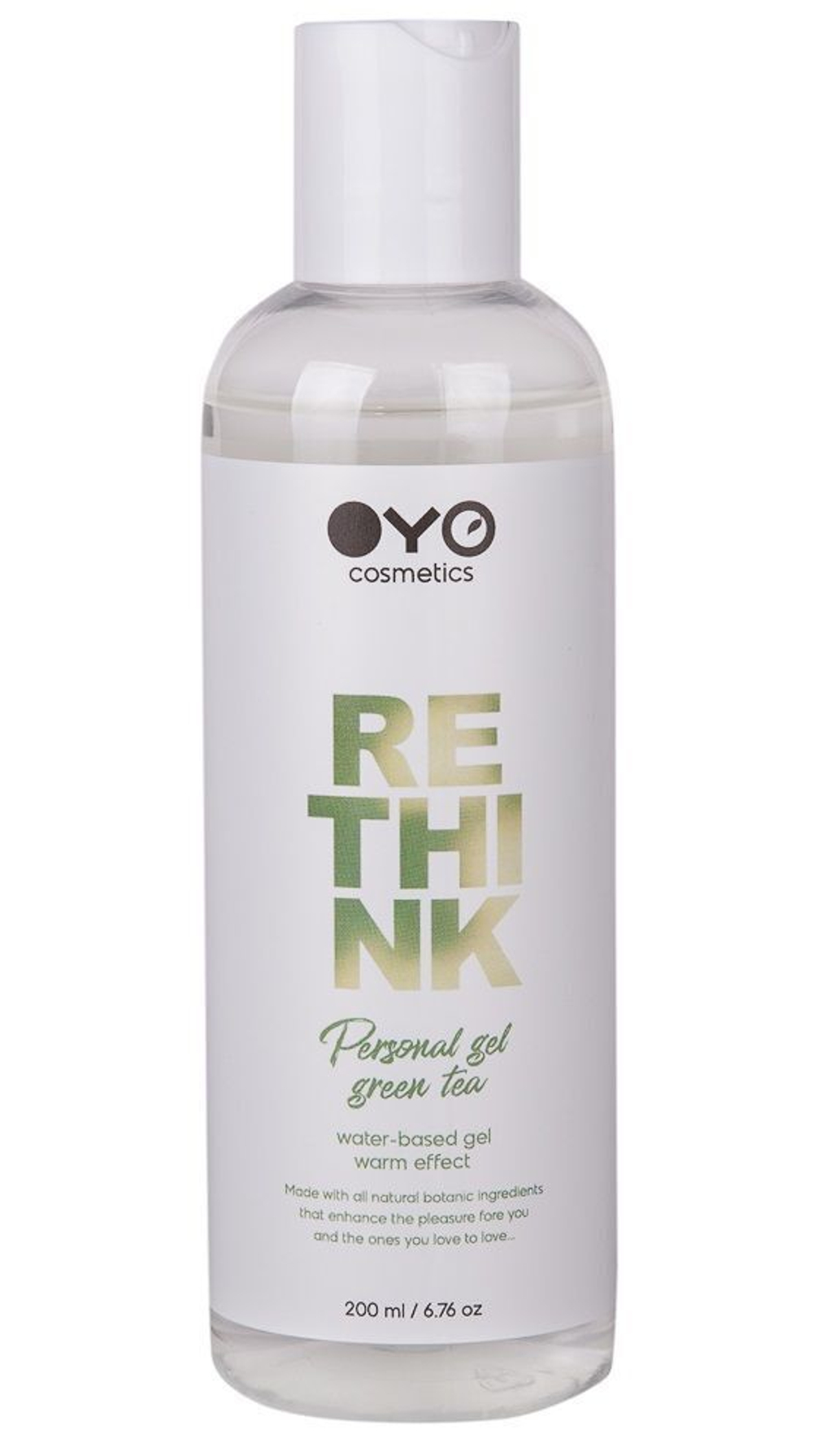 Интимная смазка на водной основе с согревающим эффектом OYO Personal Gel Green Tea