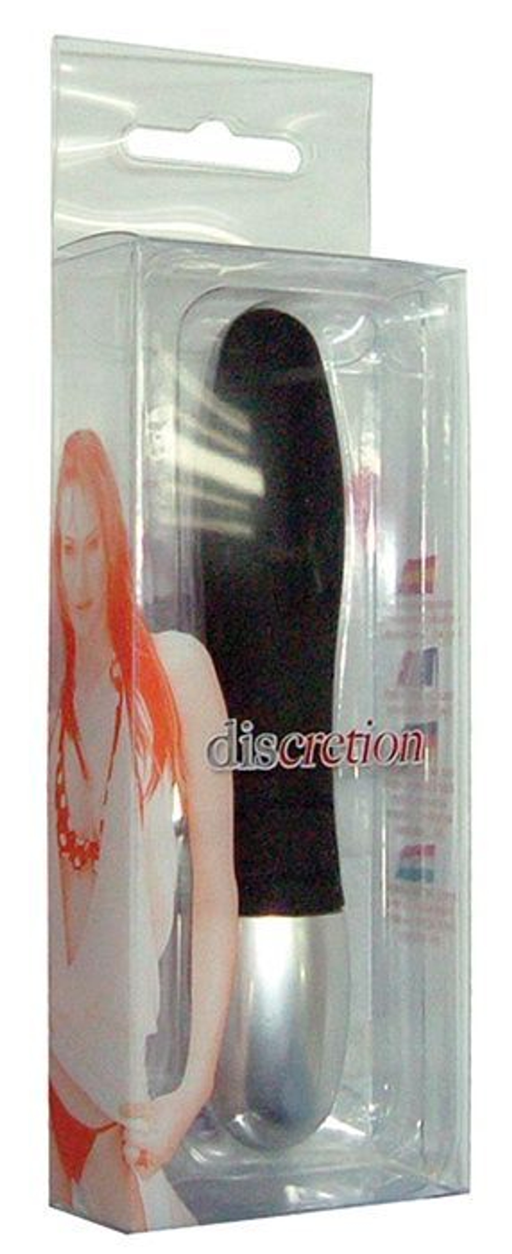 Миниатюрный вибратор discretion - 8 см.