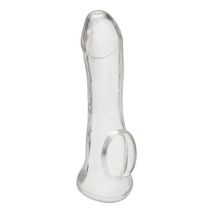Прозрачная насадка на пенис transparent penis enhancing sleeve extension - 15,9 см.