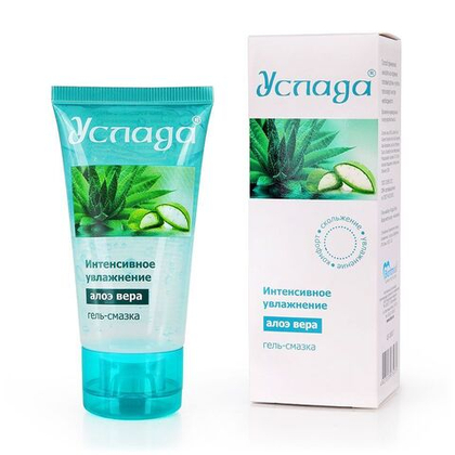 Гель-лубрикант на водной основе «Услада» с Алое Вера