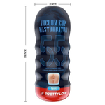Реалистичный мастурбатор-анус с колбой Pleasure-Pro Vacuum