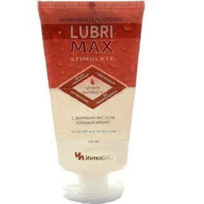 Возбуждающий интимный гель-смазка на водной основе Lubrimax Stimulate